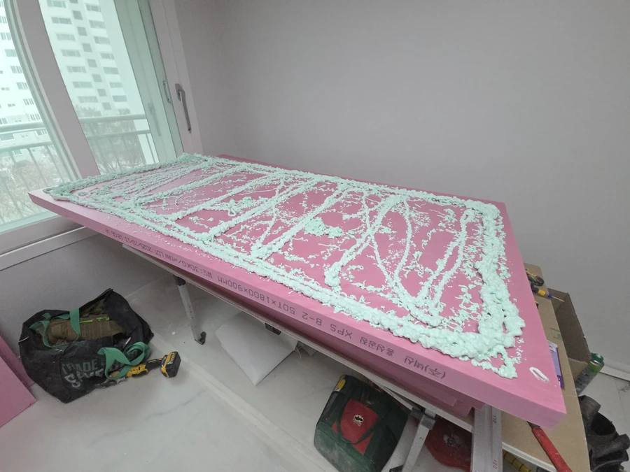 망포 벽단열공사 현장 사진 4